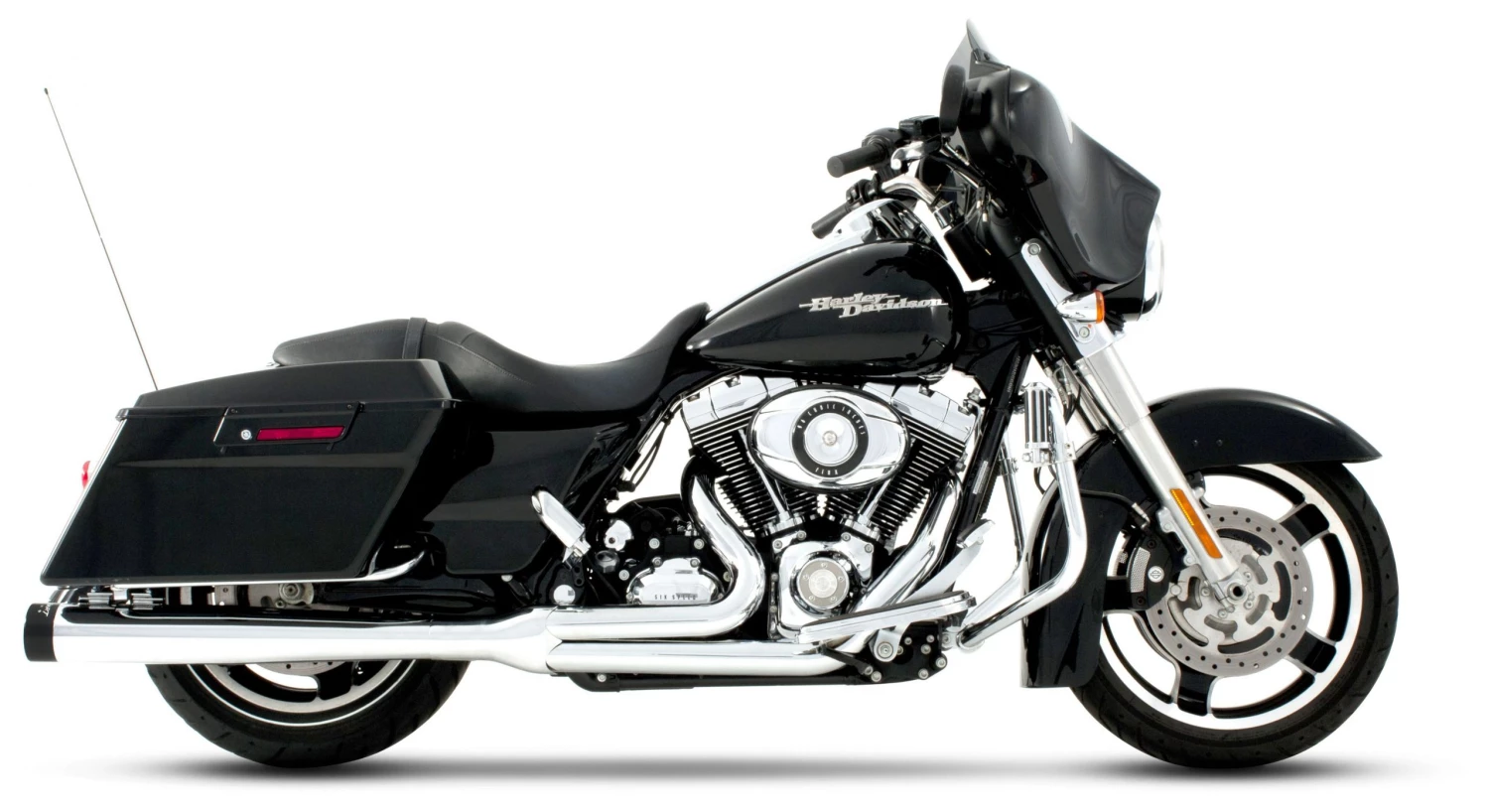 Rinehart Exhaust Full System Rinehart 2-Into-1 Exhaust For Harley - Image 5