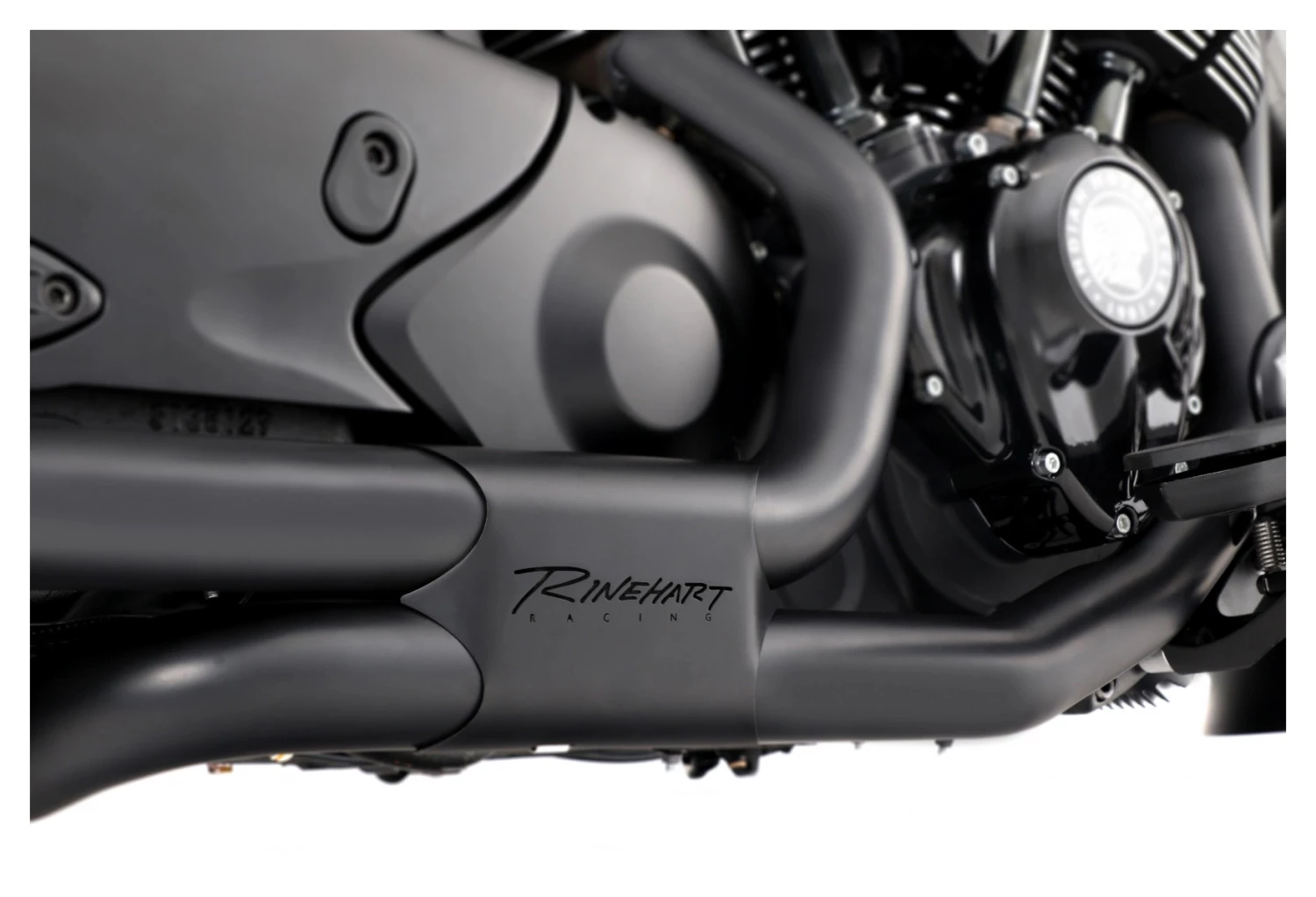 Rinehart Exhaust Rinehart Slimline Duals Headers For Indian Touring - Image 2