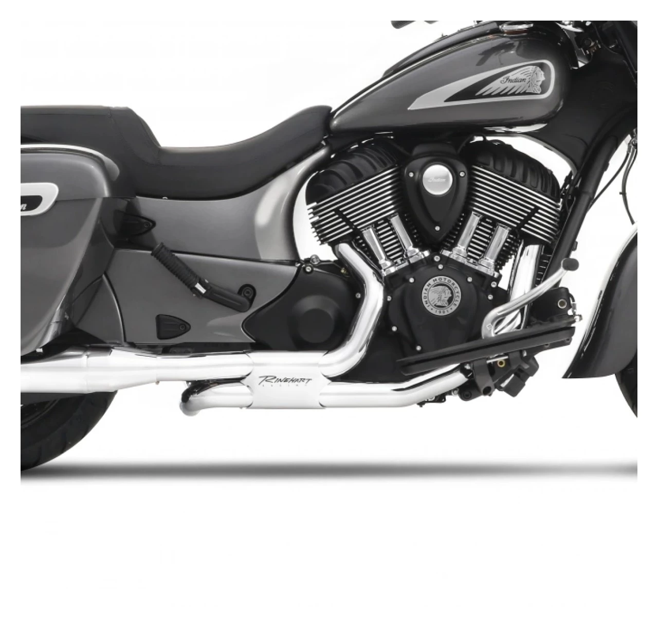 Rinehart Exhaust Rinehart Slimline Duals Headers For Indian Touring - Image 3