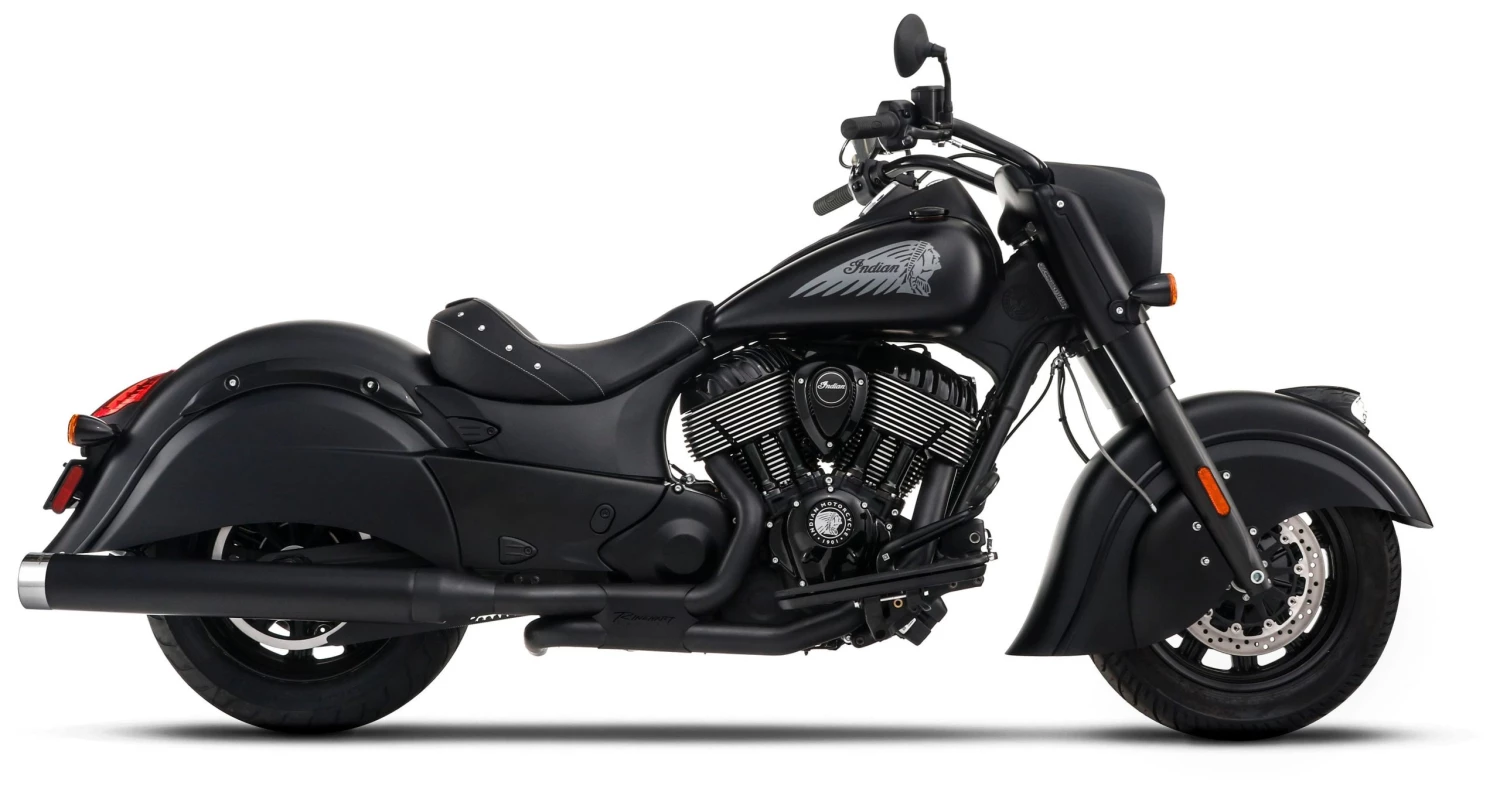 Rinehart Exhaust Rinehart Slimline Duals Headers For Indian Touring - Image 4