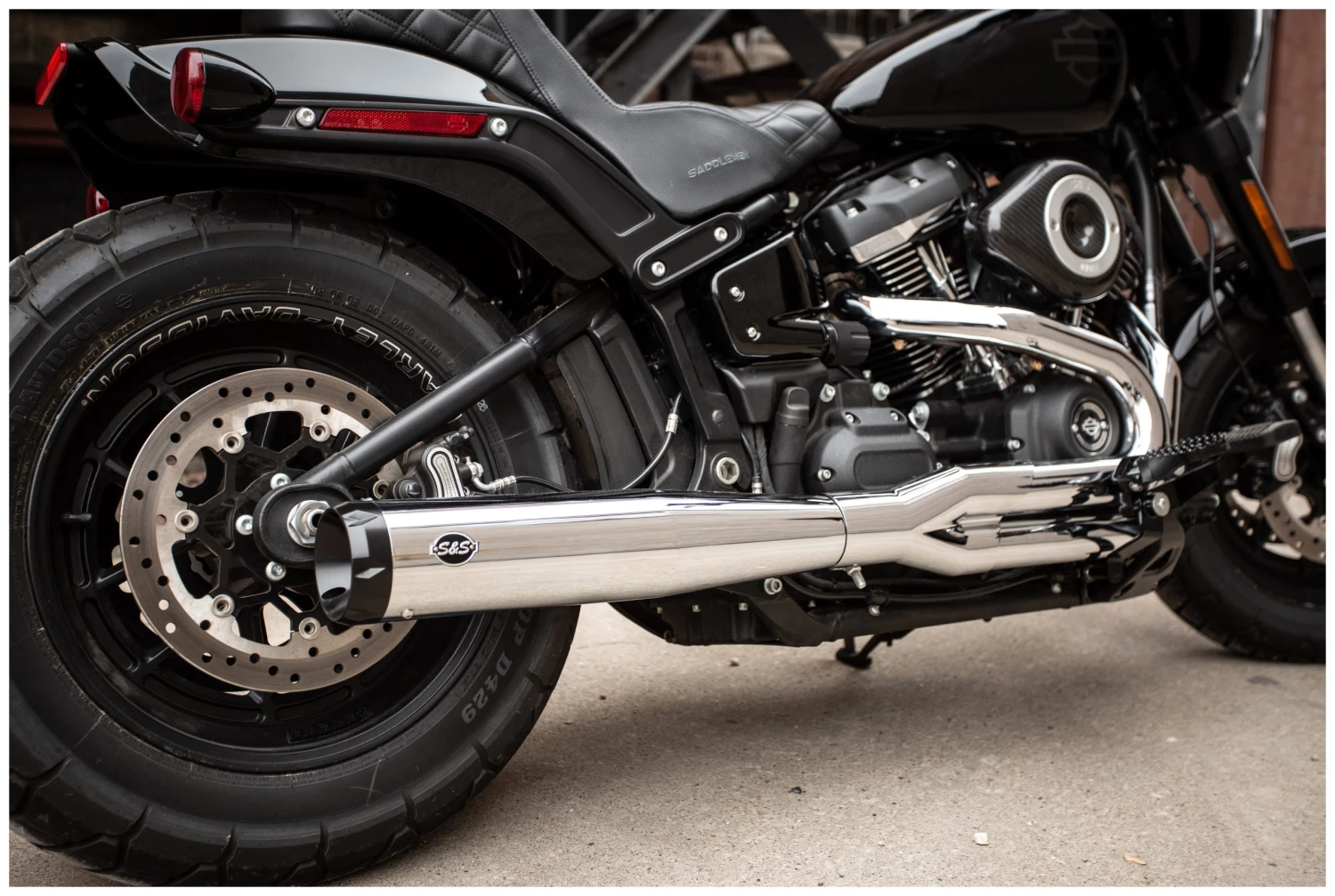 S&S Cycle S&S SuperStreet 2-Into-1 Exhaust For Harley - Image 9