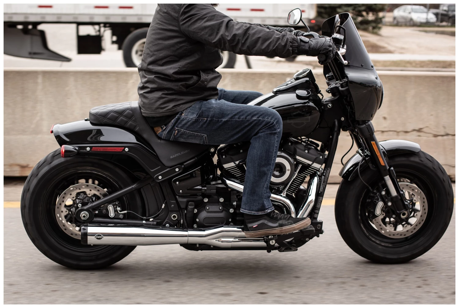 S&S Cycle S&S SuperStreet 2-Into-1 Exhaust For Harley - Image 11