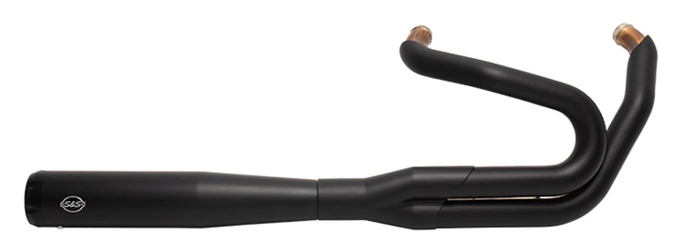 S&S Cycle S&S SuperStreet 2-Into-1 Exhaust For Harley