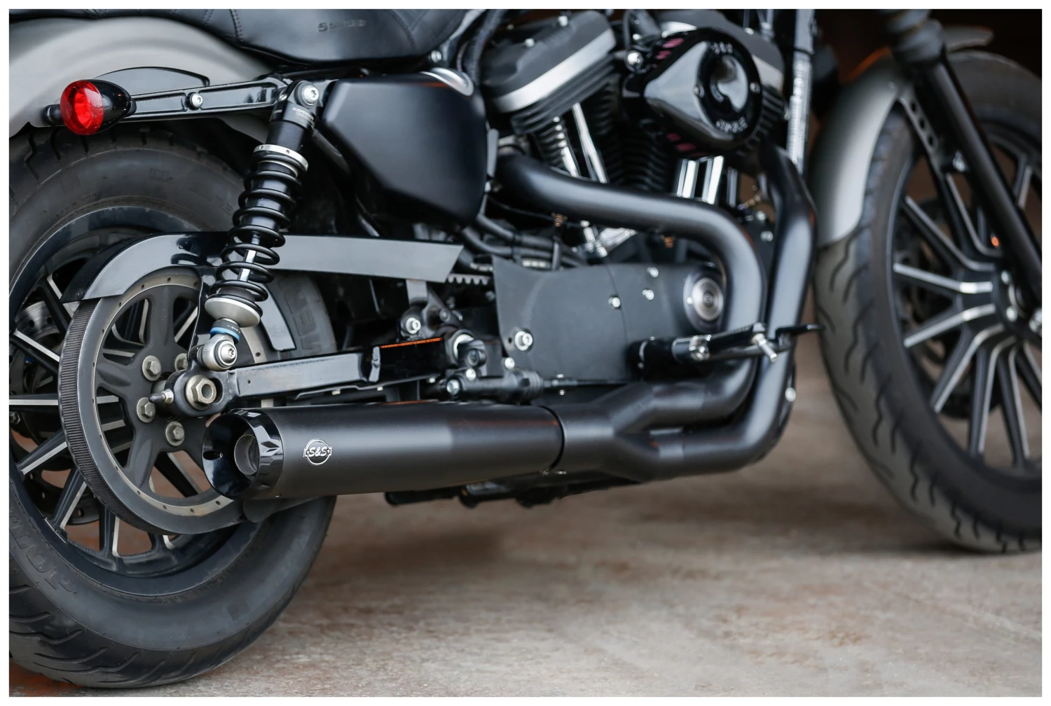 S&S Cycle S&S SuperStreet 2-Into-1 Exhaust For Harley - Image 4