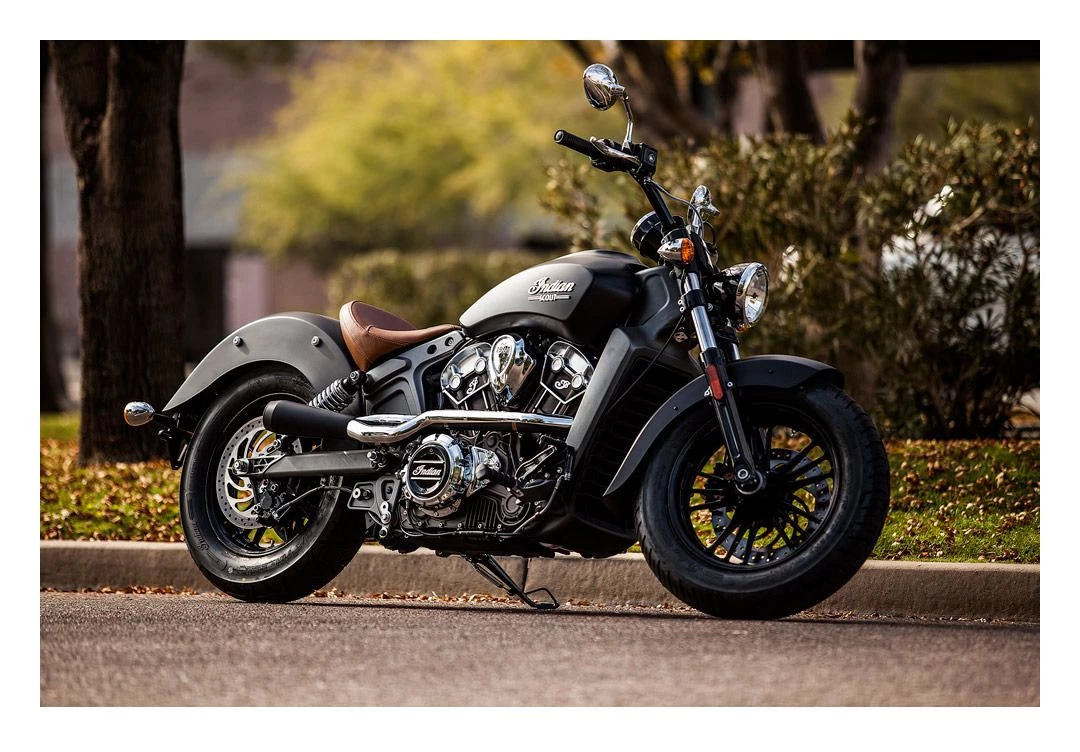 Full System Trask 2-Into-1 Exhaust System For Indian Scout 2015-2022