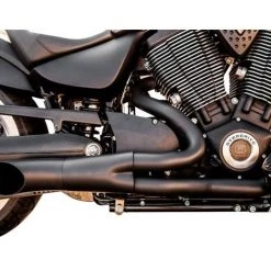 Full System Trask 2-Into-1 Hot Rod Exhaust For Victory Touring Bagger 2010-2016