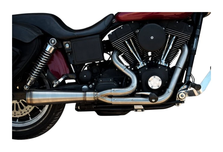 Trask Assault 2-Into-1 Stainless Exhaust For Harley - Image 2