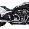 Trask Assault 2-Into-1 Stainless Exhaust For Harley