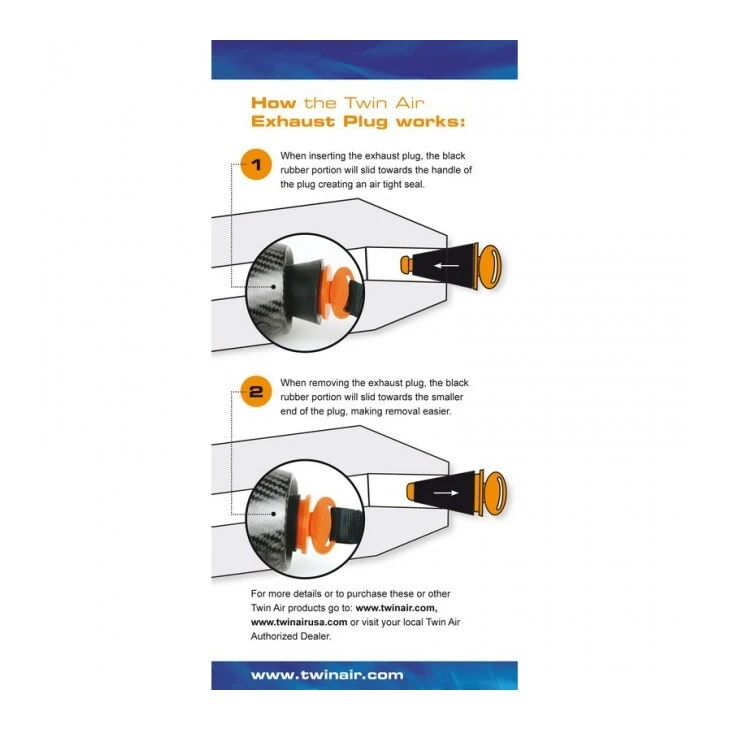 Exhaust Accessories Twin Air Exhaust Plug - Image 4