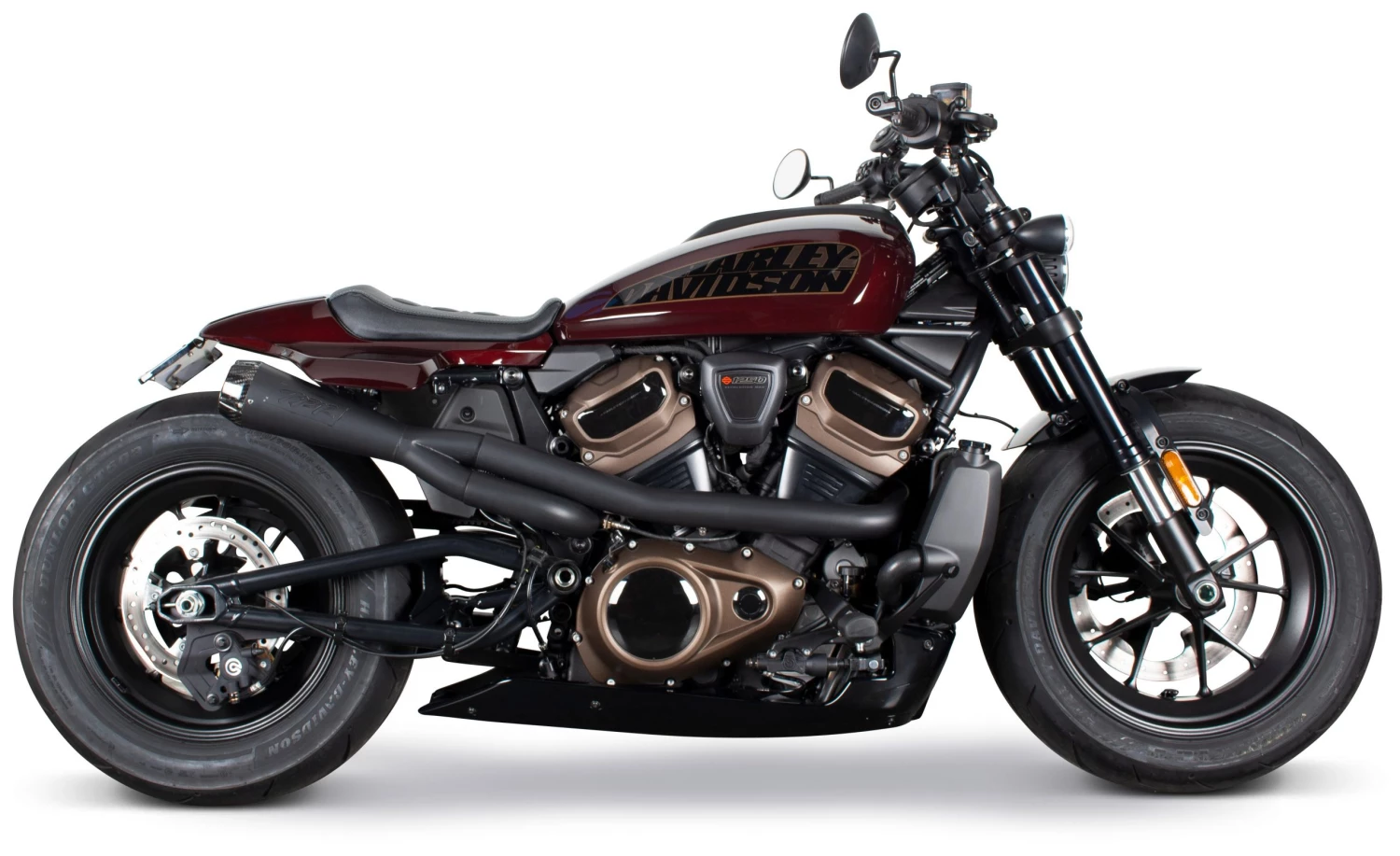 Full System Two Brothers Comp S 2-1 Full Exhaust System For Harley Sportster S 2021-2022 - Image 2
