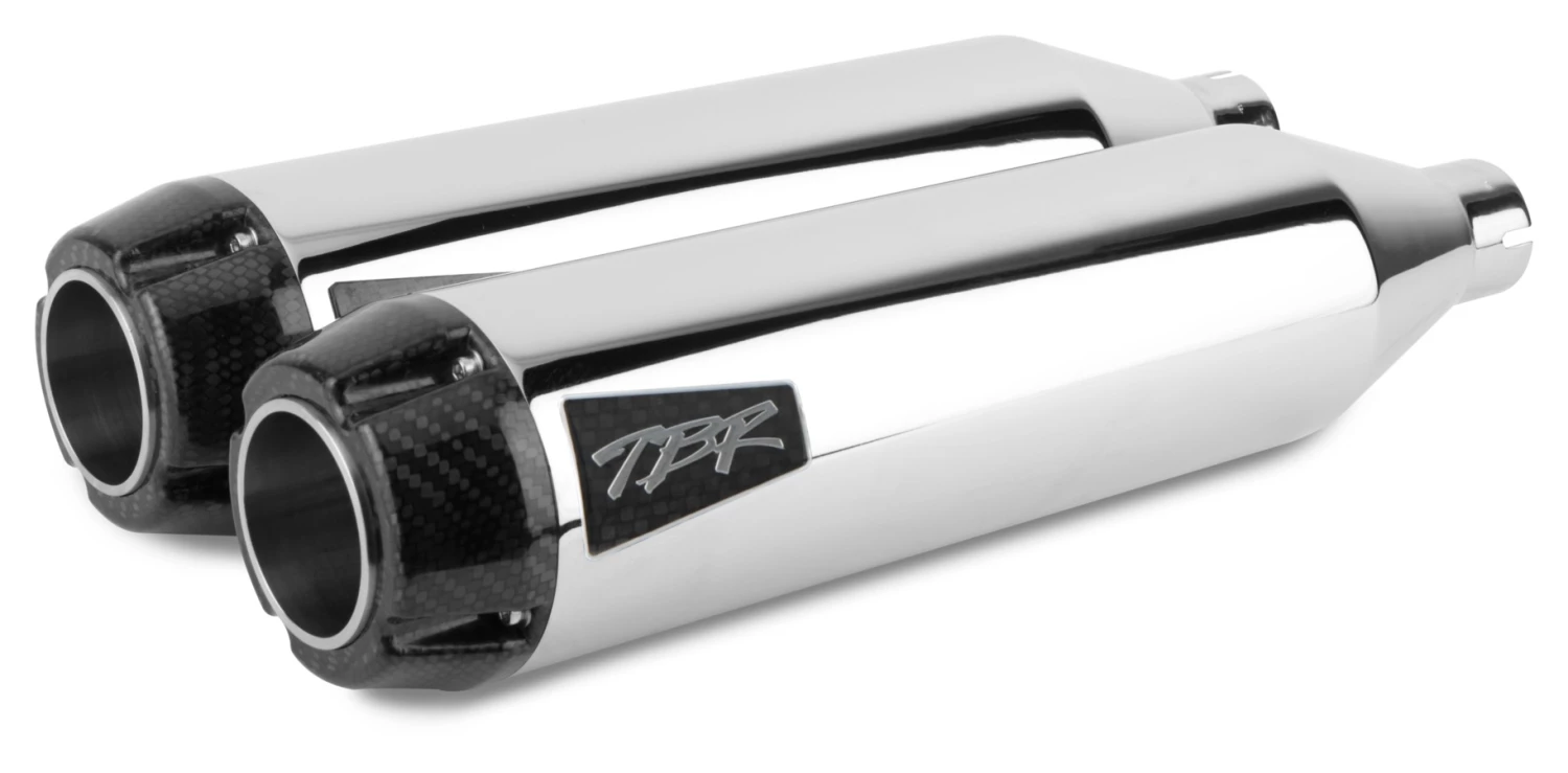 Exhaust Two Brothers Comp-S Short Slip-On Mufflers For Harley - Image 10