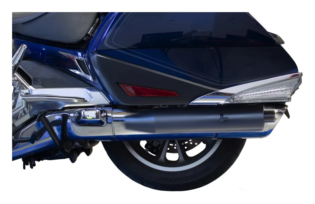 Two Brothers Comp-S Slip-On Mufflers For Honda Gold Wing 2018-2020 - Image 3