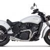 Full System Two Brothers Comp-S 2-Into-1 Exhaust For Indian Scout 2015-2022
