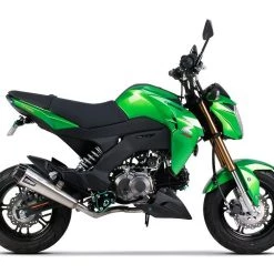 Full System Two Brothers Comp Exhaust System Kawasaki Z125 Pro 2017-2022