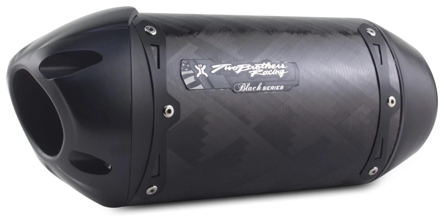 Two Brothers S1R Black Series Slip-On Exhaust - Image 2