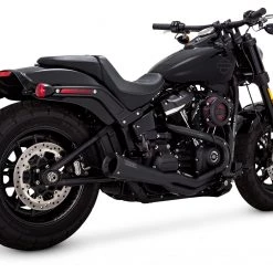 Full System Vance & Hines 2 Into 1 Upsweep Exhaust For Harley Softail 2018-2022