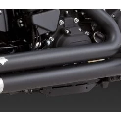 Full System Vance & Hines Big Shots Staggered Exhaust For Harley