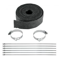 Exhaust Accessories Vance & Hines Black Exhaust Header Wrap