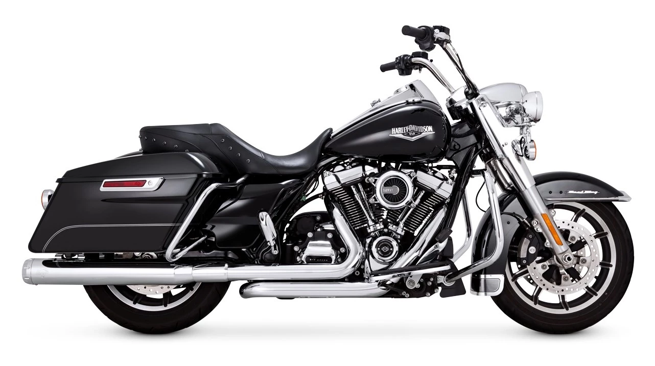 Vance & Hines Daytona 400 Slip-On Mufflers For Harley Touring - Image 8