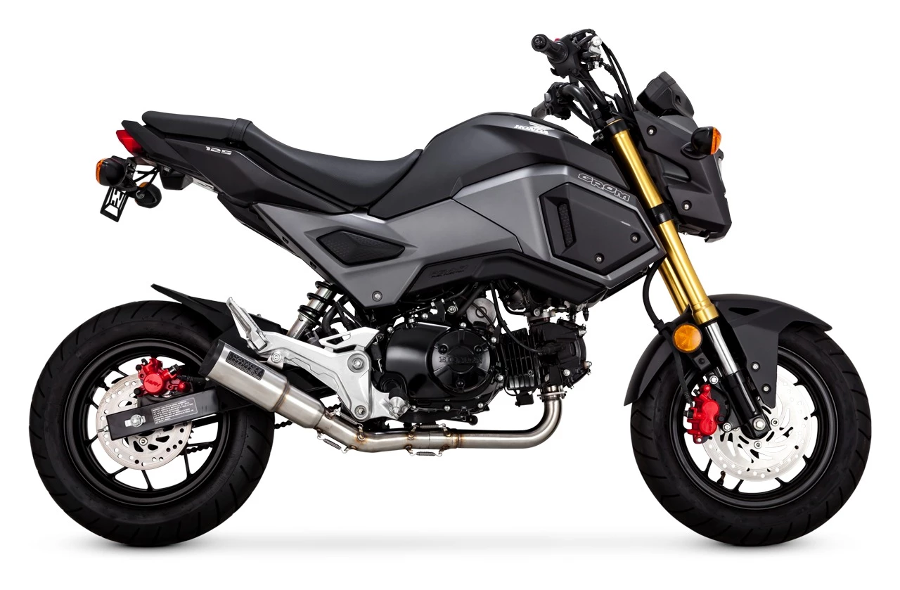 Full System Vance & Hines Hi-Output Hooligan Exhaust System Honda Grom 2017-2020