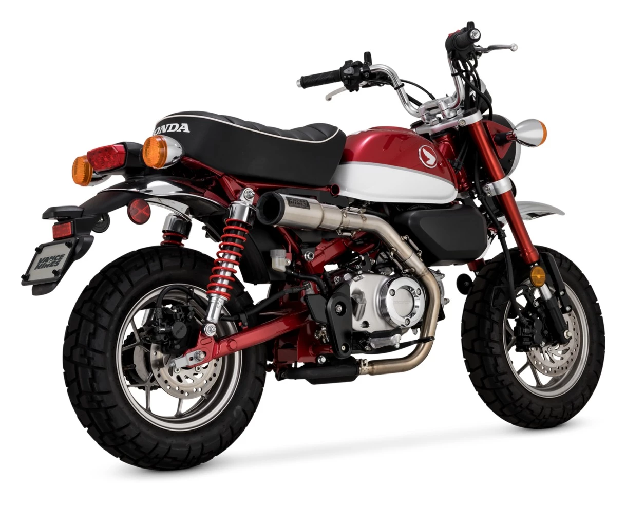 Exhaust Vance & Hines Hi-Output Slip-On Brushed Honda Monkey Z125 2019-2022 - Image 4