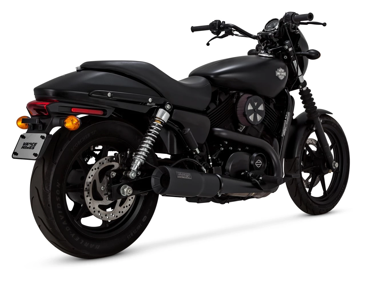 Vance & Hines Hi-Output Slip-On Muffler For Harley Street 2015-2020 - Image 3