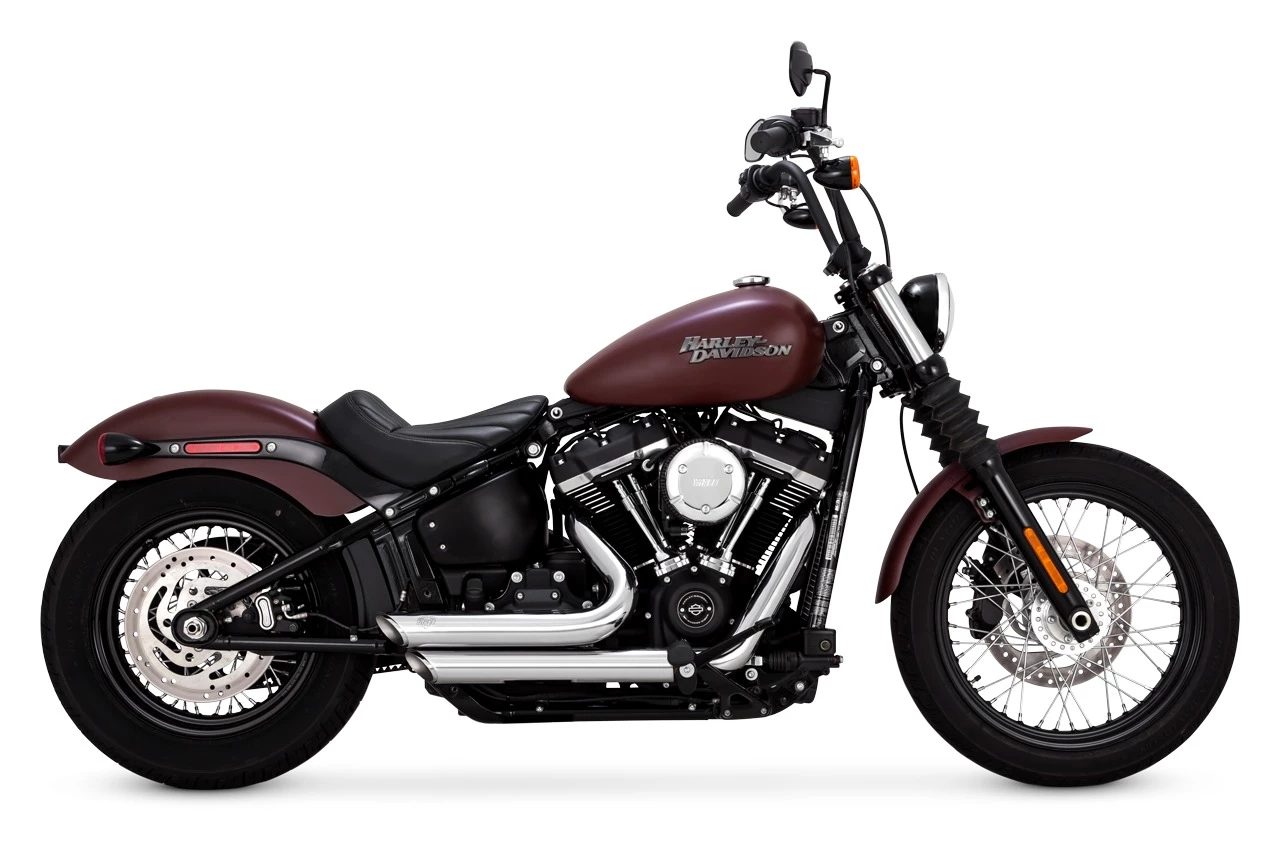 Full System Vance & Hines Shortshots Staggered Exhaust For Harley - Image 8
