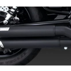 Vance & Hines Twin Slash Staggered Exhaust Yamaha Bolt 2014-2022 Black [Previously Installed]