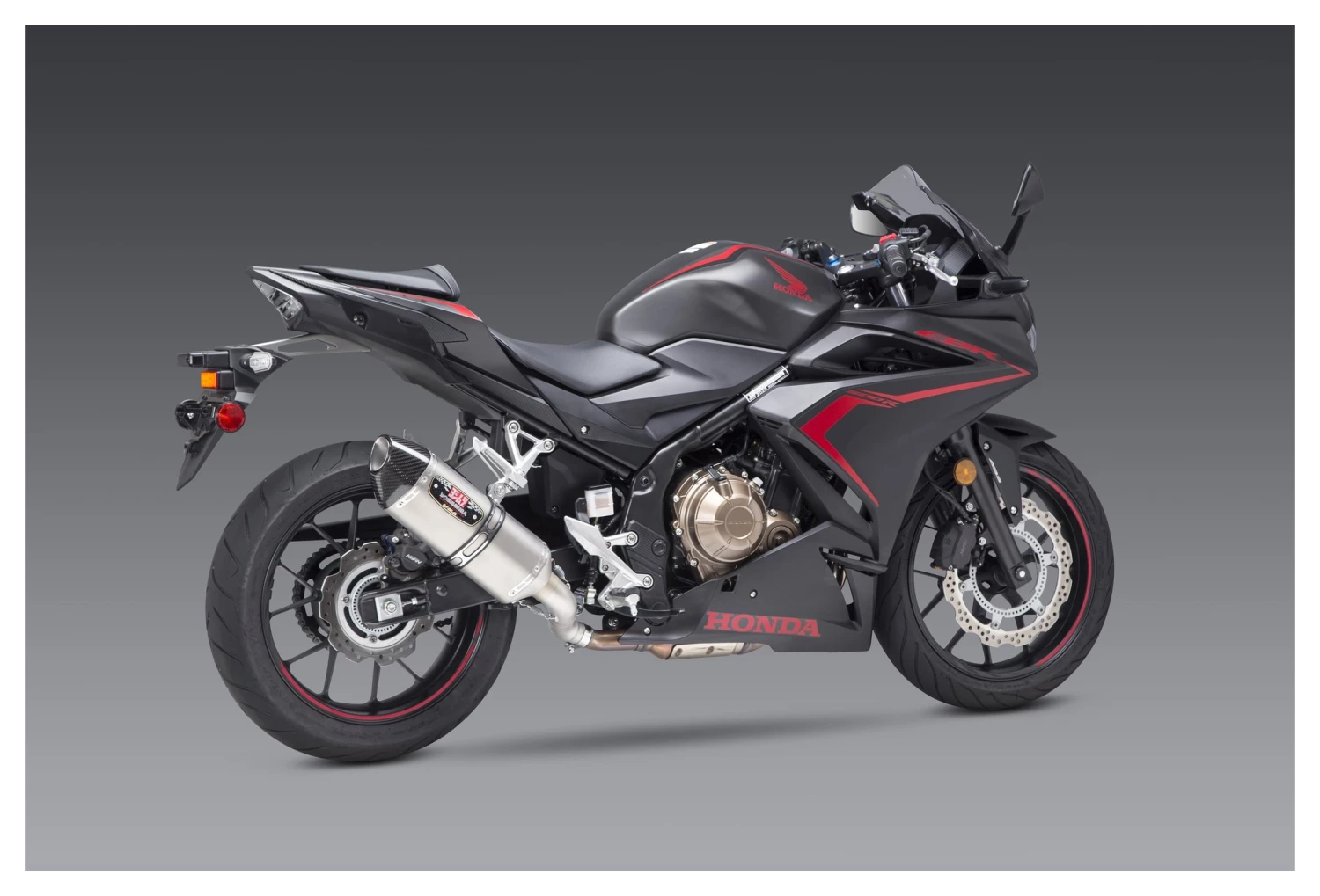 Yoshimura R77 Street Slip-On Exhaust Honda CBR500R 2016-2021 - Image 2