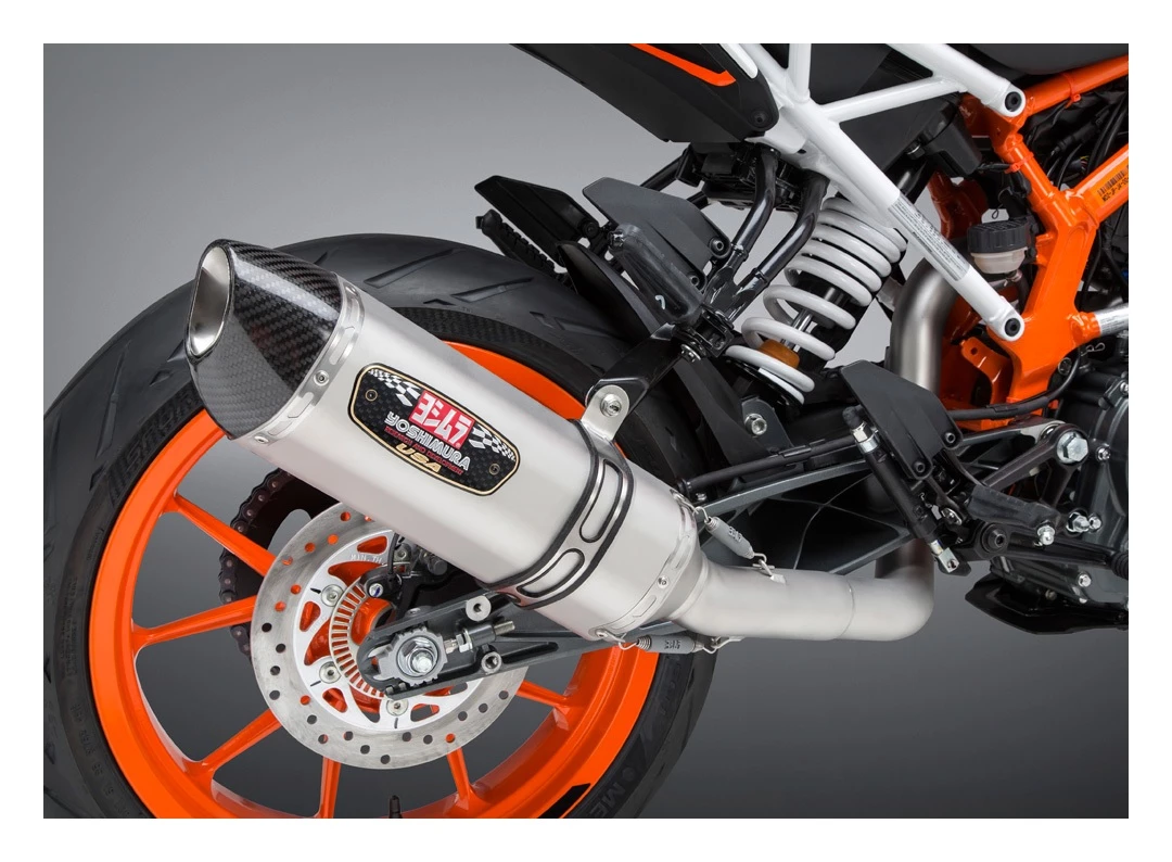 Yoshimura R77 Works 3/4 Race Slip-On Exhaust KTM RC390 / 390 Duke 2017-2020 - Image 11