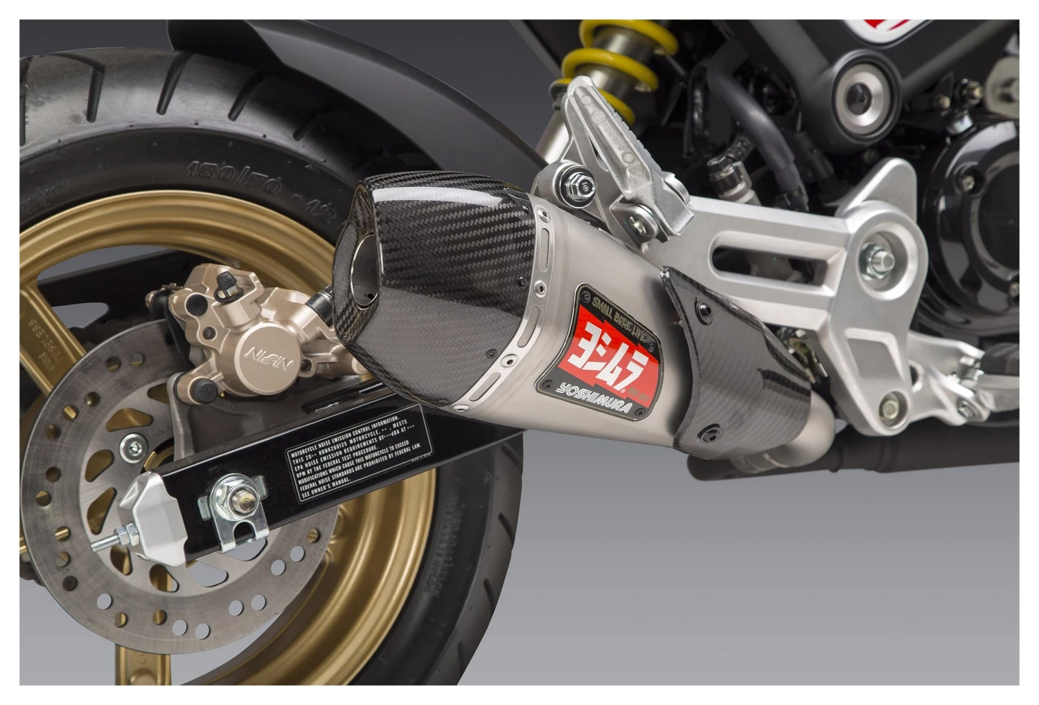 Yoshimura RS-9T Slip-On Exhaust Honda Grom 2022 - Image 3